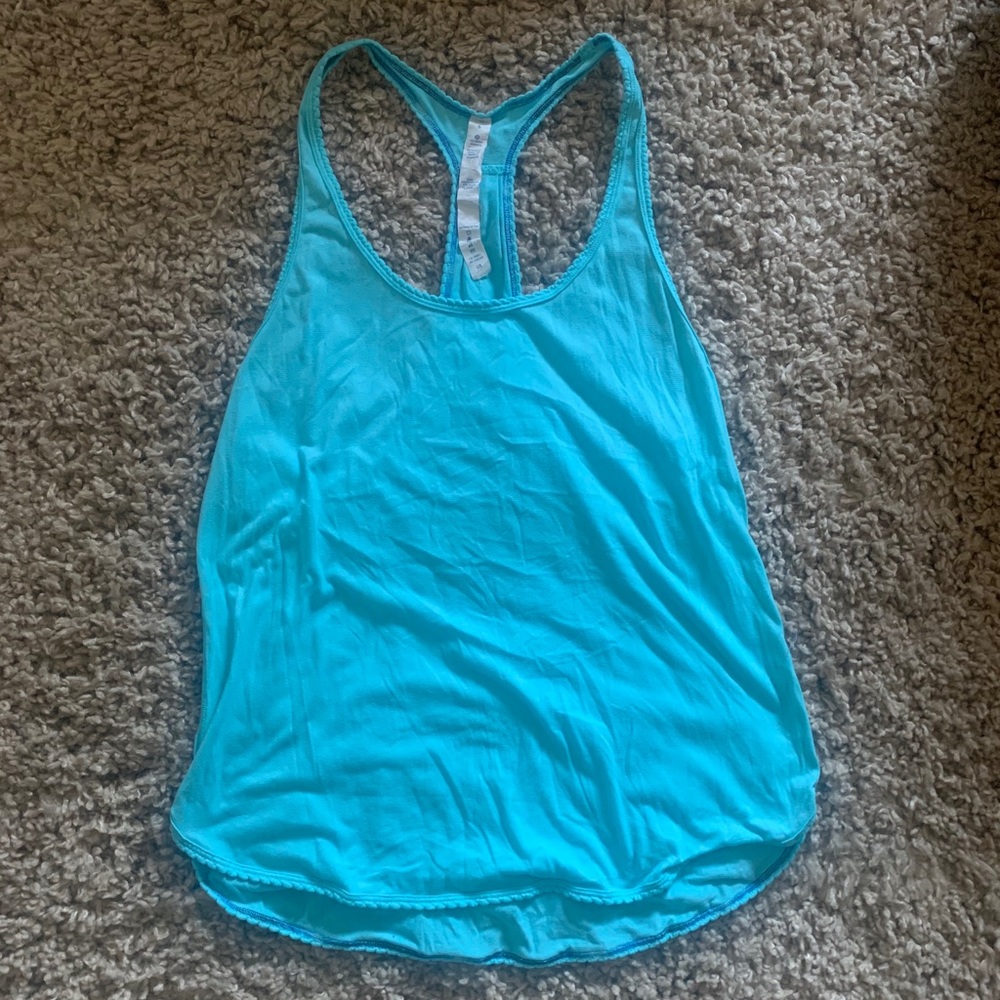 Teal Lulu Lemon Tank